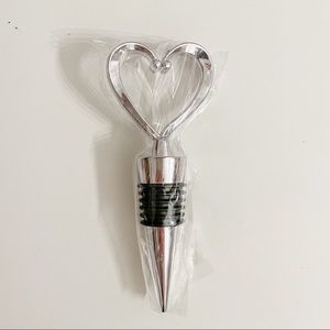 Heart shaped wine stoppers (multiple)